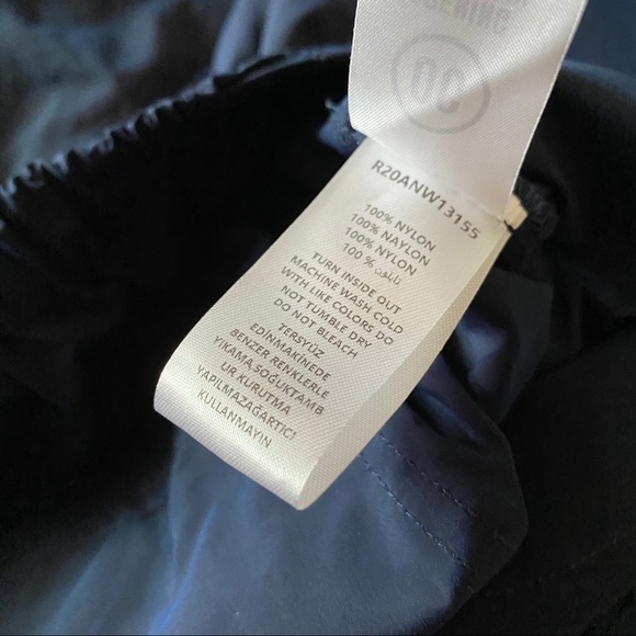 NEW OPENING CEREMONY sz M Blue Nylon Ruffle Track Pant - Picture 6 of 6